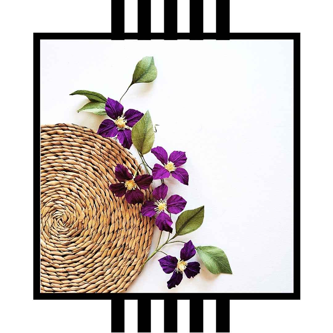 Paper Clematis Kit - Wild Hive Paper Flowers