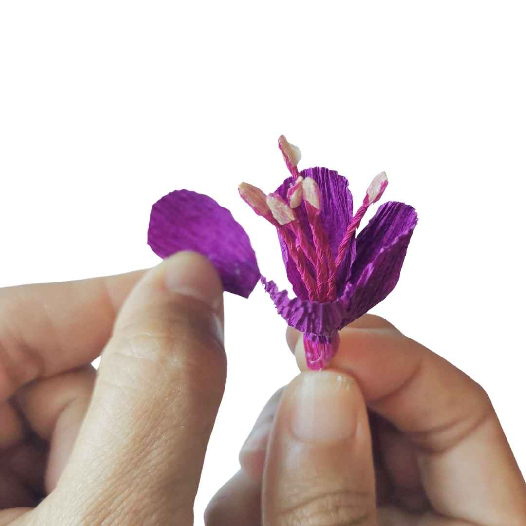 Fuchsia Paper Flower 